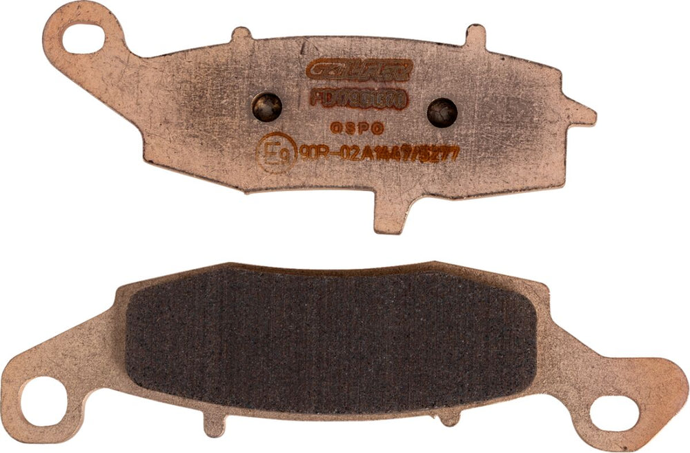 Plaquettes de frein Galfer Sintered pour Kawasaki ER-6F 650, Kawasaki ER-6F 650 ABS, Kawasaki ER-6N 650 et 16 autres modèles — réf 17220830