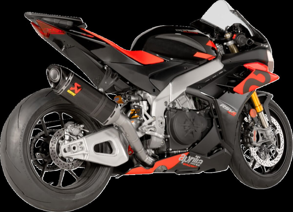 Ligne d'échappement route Akrapovic Evo Ti/cf RSV4 21 pour Aprilia RSV4 1100 ABS et TUONO V4 1100 RR ABS — réf 18103050