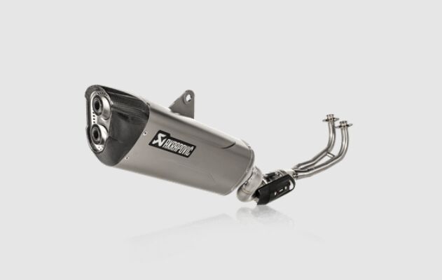 Ligne d'échappement route Akrapovic Rac Ti TMAX pour Yamaha XP 560 T-Max ABS — réf 18103235