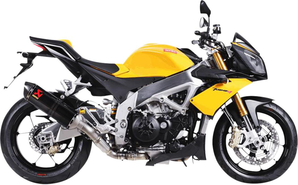 Silencieux route Akrapovic Ti/cf/cf RSV4 pour Aprilia RSV4 1000, RSV4 1000 ABS, RSV4 1000 R et 4 autres modèles — réf 18112073