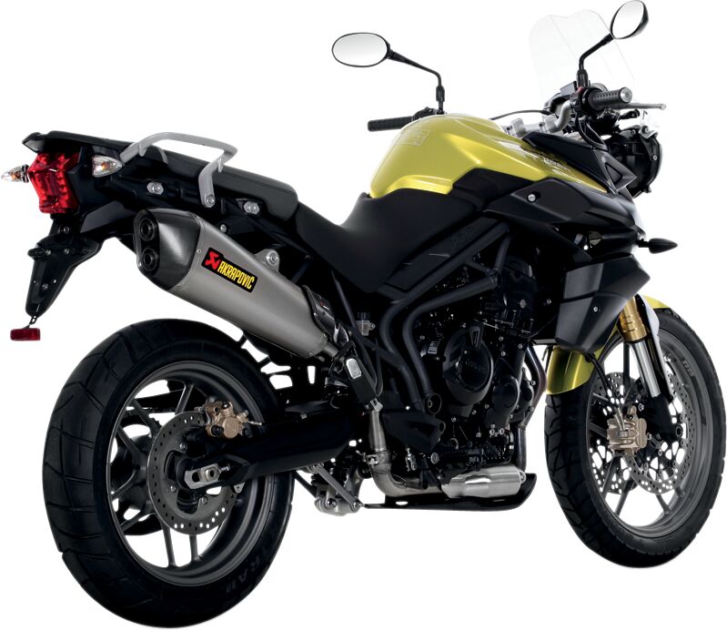 Silencieux route Akrapovic Ti TIGER 800/XC pour Triumph TIGER 800, TIGER 800 ABS, TIGER 800 XC et 6 autres modèles — réf 18112489