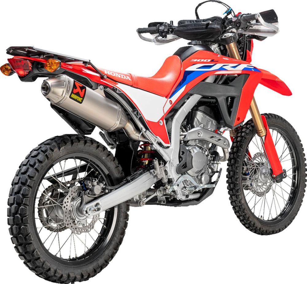 Collecteur et raccord d'échappement Akrapovic SS CRF300L pour Honda CRF 300 L, CRF 300 L ABS et CRF 300 LS ABS — réf 18120549