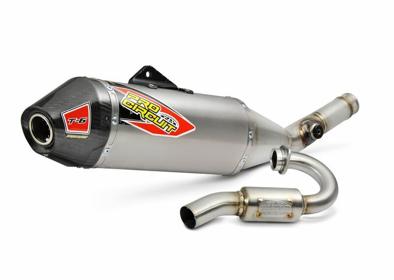 PRO Circuit T-6 EURO SYSTÈME D'ÉCHAPPEMENT SS/TI/CF