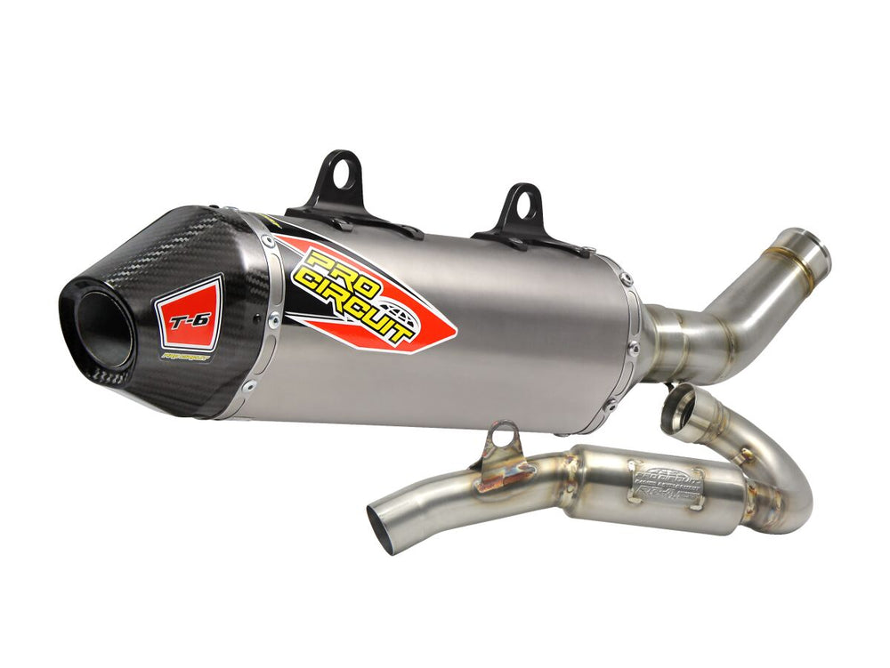PRO Circuit T-6 EURO SYSTÈME D'ÉCHAPPEMENT SS/TI/CF
