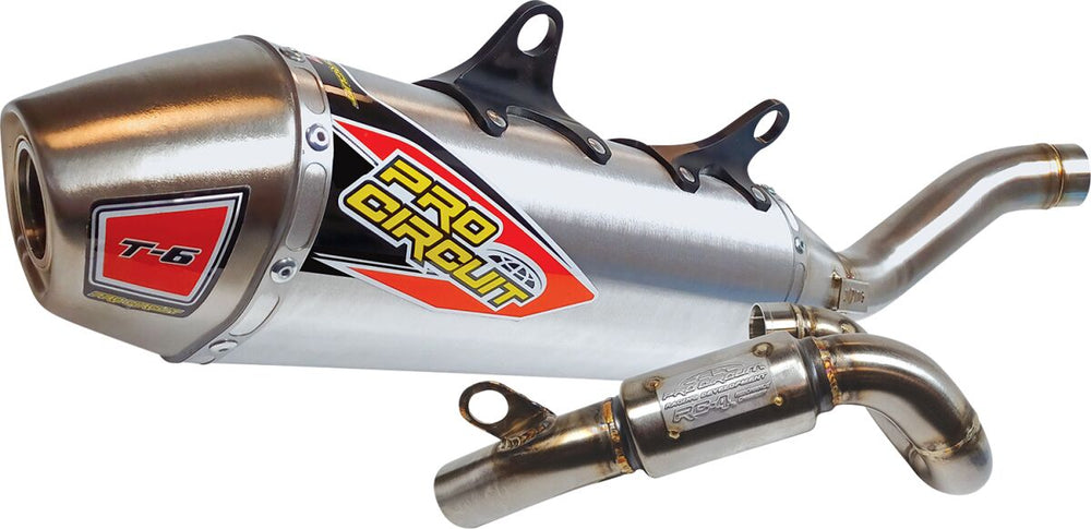 Ligne d'échappement tout-terrain Pro Circuit T6 KTM250/350 '23 pour Husqvarna FC 250 et FC 350 — réf 18202019