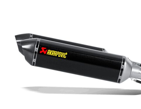 Pièces de rechange d'échappement Akrapovic Silencieux Remplacement CF — réf 18601004