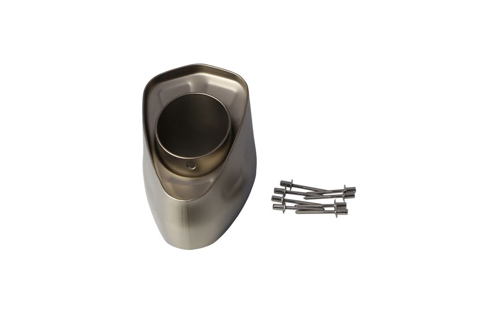 Pièces de rechange d'échappement Akrapovic Endcap CF EC243 pour Yamaha YZF-R1 1000 ABS, YZF-R1M 1000 ABS et YZF-R1S 1000 ABS — réf 18601803