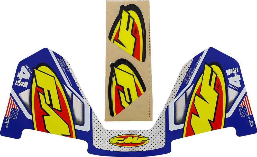 Autocollants FMF 4 1 '20 Logo Kit BL — réf 18602112
