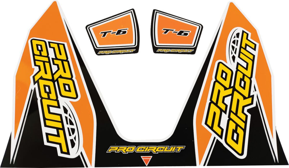 Pro Circuit Autocollant T6 Orange