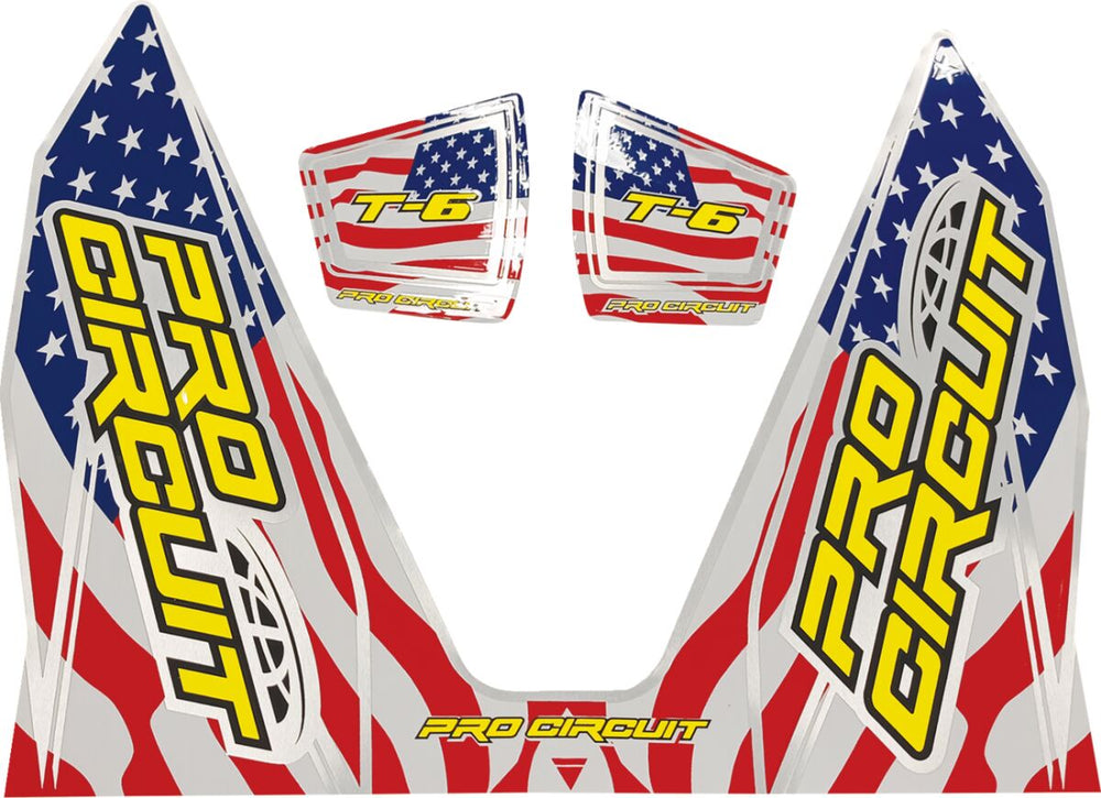 Pro Circuit Autocollant T6 Stars Andstripes
