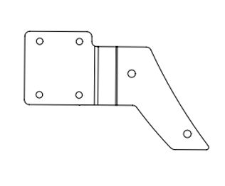 Vance & Hines Support 1143-P /17341 pour 1800