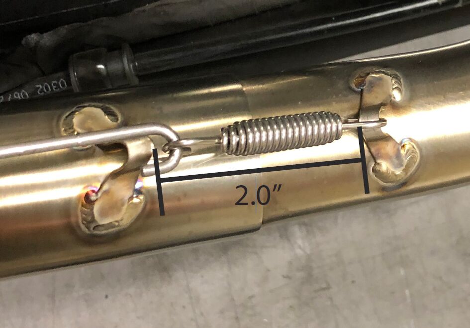 Accessoires d'échappement Vance & Hines Ressort — réf 18610920