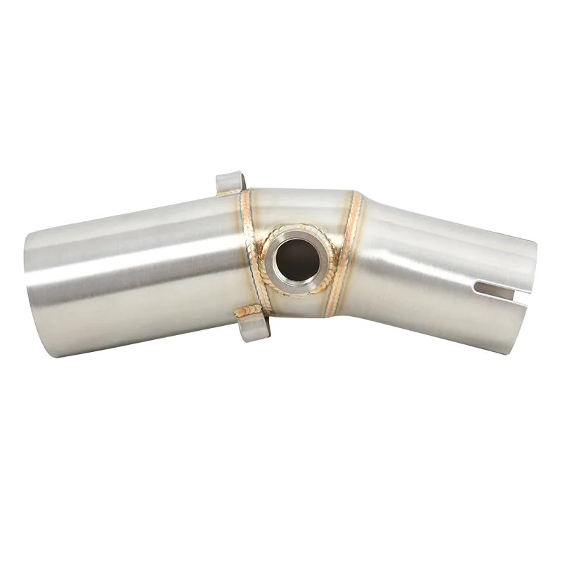 Silencieux slip-on pour Kawasaki ER6N ER6F ER650 EX650 2005 -2011 moto échappement système échappement 51MM central mid raccord d'échappement Moto silencieux