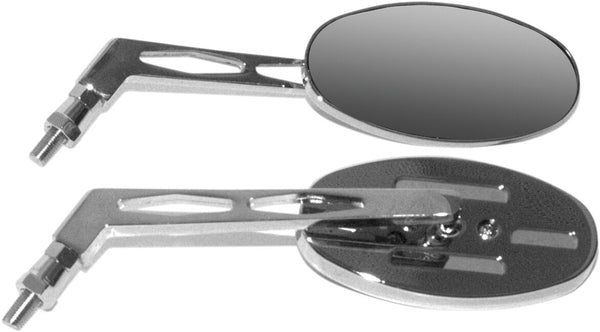 Emgo Rétroviseur Oval Usiné L/stem