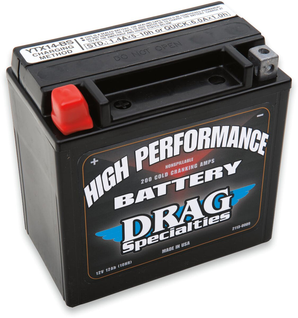 Drag Specialties Batterie Drag Fa YTX14 Eu