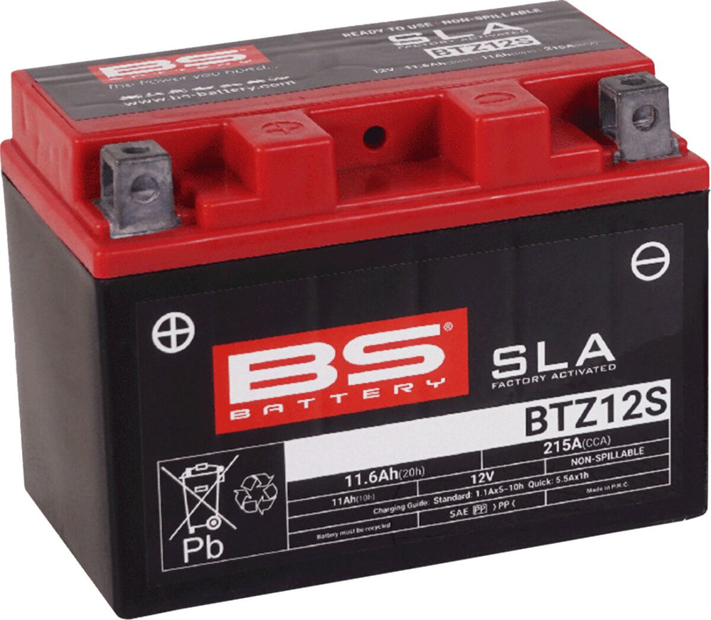 BS Battery Batterie BS BTZ12S Sla