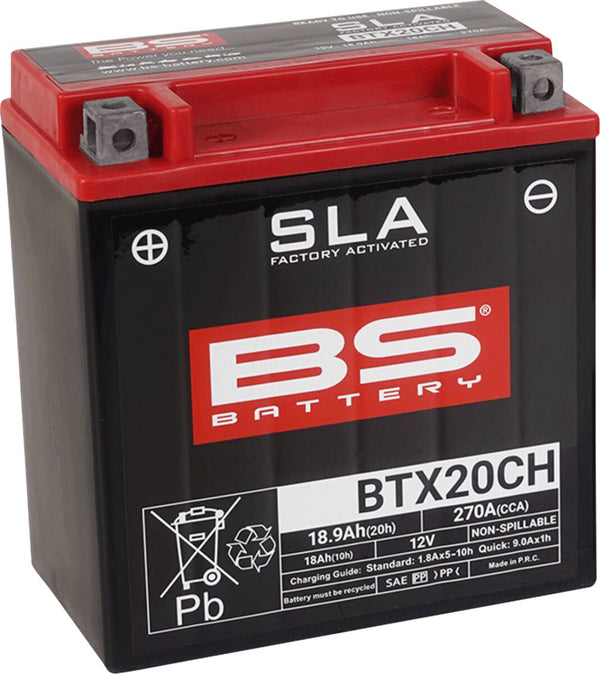 BS Battery Batterie BS BTX20CH Sla