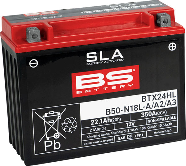 BS Battery Batterie BTX24HL/B50N18LA/A2/A3