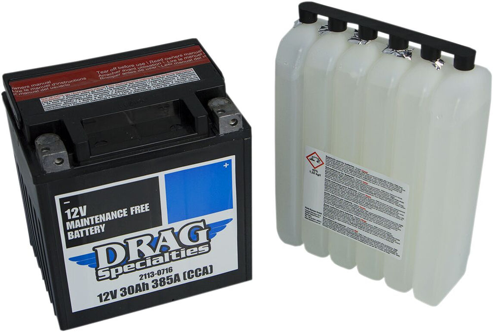 Drag Specialties Batterie Drag MF YIX30L-FT