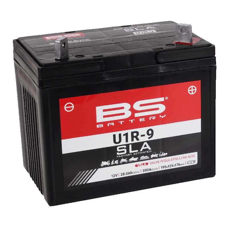 BS Battery Batterie BS U1R-9 Sla