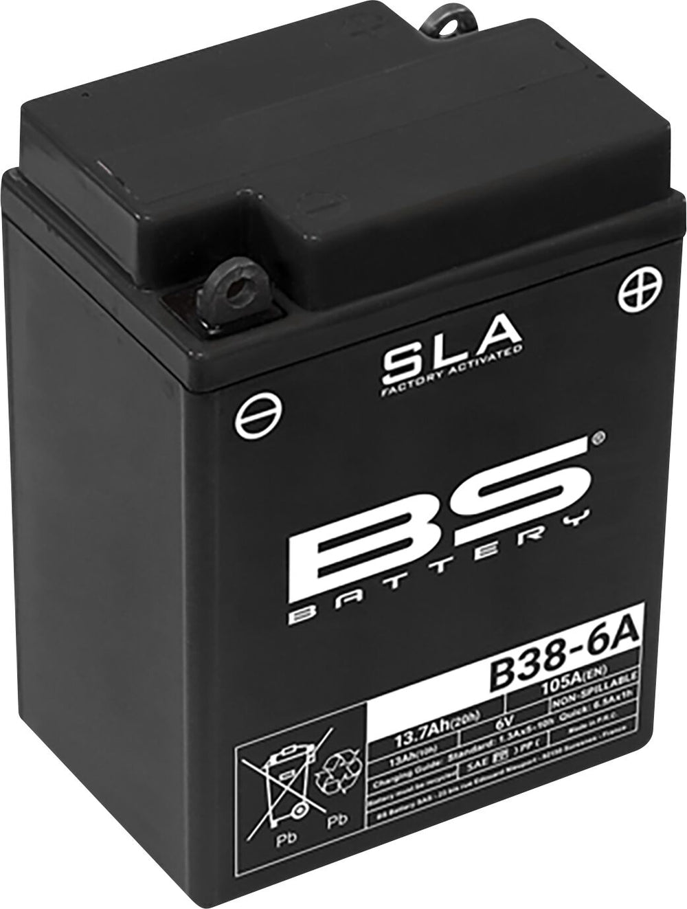 BS Battery Batterie BS B38-6A Sla