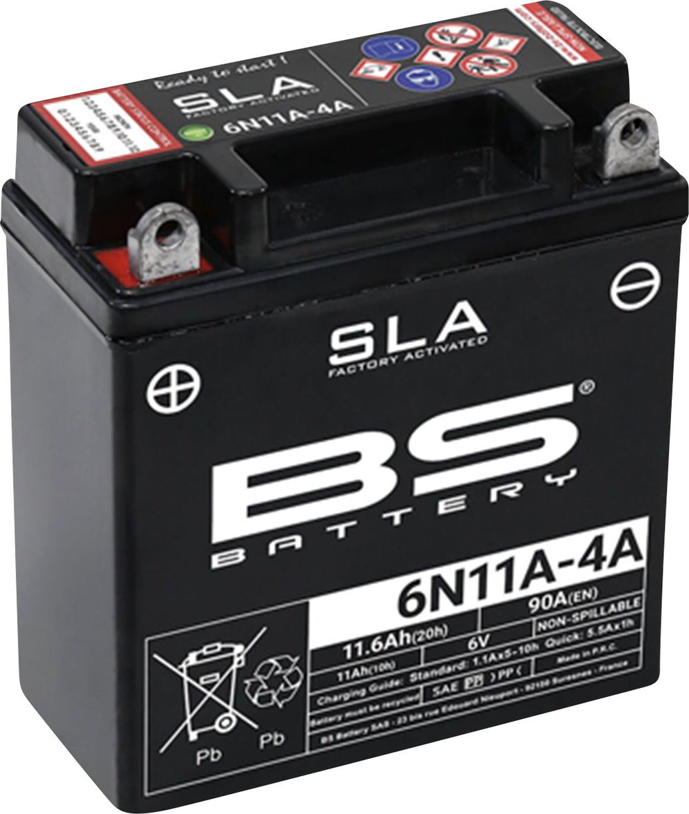 BS Battery Batterie BS 6N11A-4A Sla
