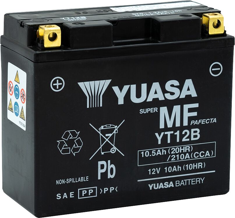 Batterie Yuasa Fa YT12B pour Aprilia SPORTCITY 125, Aprilia SPORTCITY 200, Ducati 1098 et 22 autres modèles — réf 21130880