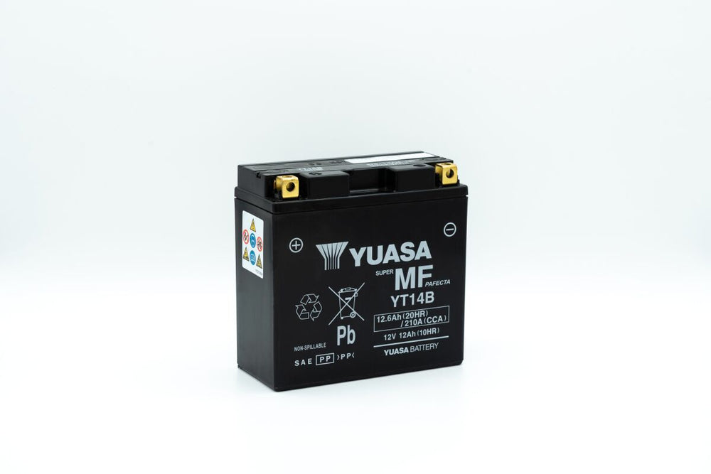 Batterie Yuasa Fa YT14B pour Hyosung GV 650, Hyosung GV 650 I, Hyosung ST 7 I et 22 autres modèles — réf 21130890