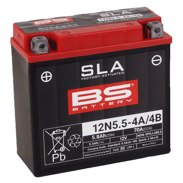 BS Battery Batterie BS 12N5 5-4A/4B Sla