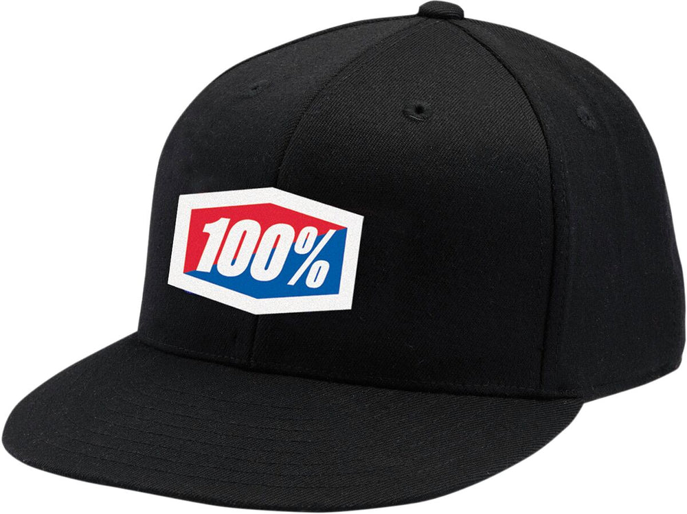 100% Hat Essential LG/XL BK