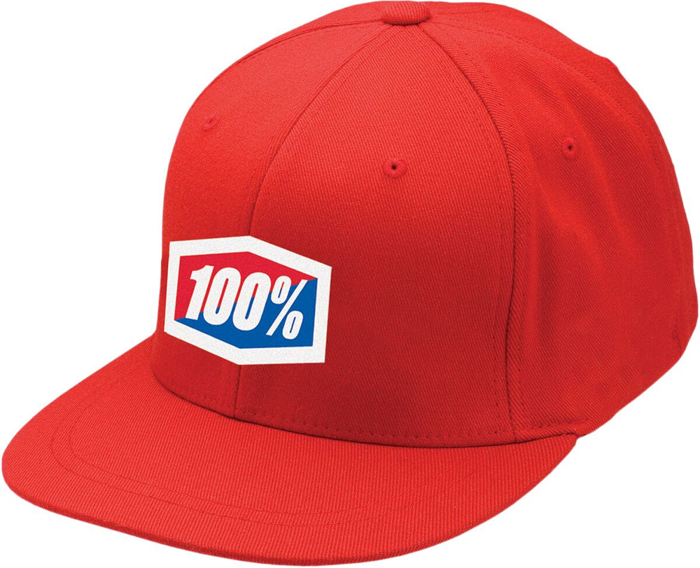 Casquette 100% Hat Essential Flex RD L/X — réf 25012626