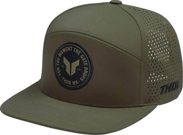 Thor Hat Badge HTR Olive