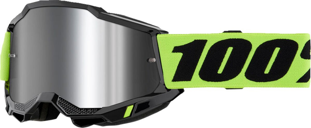 100% Goggle AC2 Neon Yel MR SL