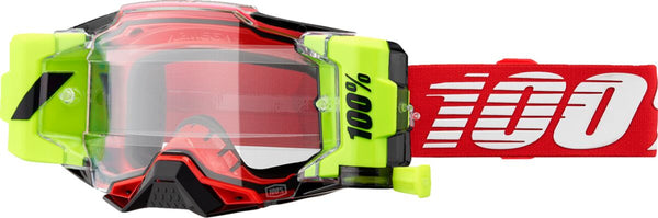 100% Goggle Armega Forecast Rouge CLR
