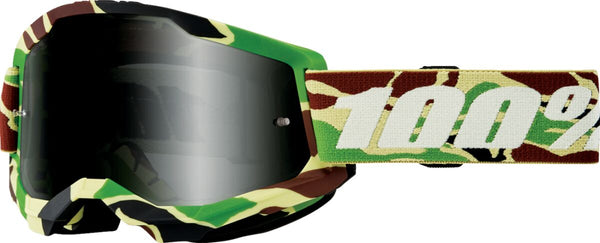 100% Goggle Strata 2 Sand War Camo