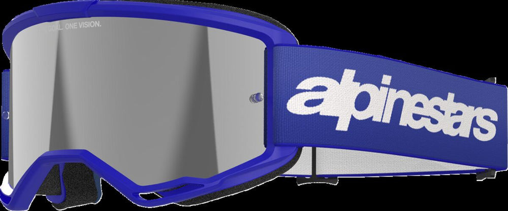 Masque cross Alpinestars Vision 3 Wordmark BL Mi — réf 26013787