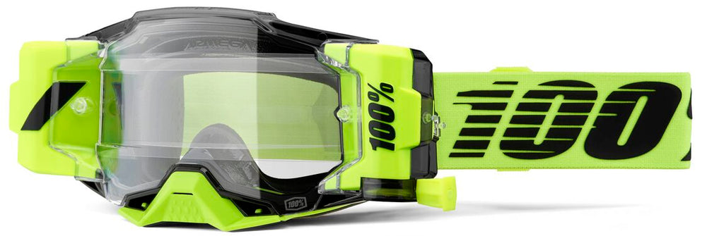 100% Goggle Armega Forecast Neon Ye
