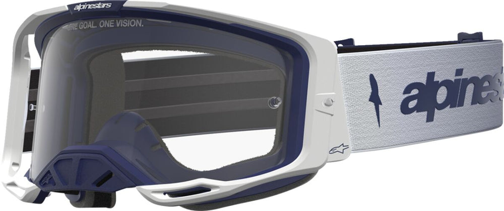 Alpinestars Goggle Vision 8 Amber Wht/nvy/