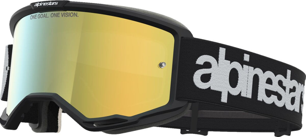 Alpinestars Goggle Vision 5 Hone BLK Blanc