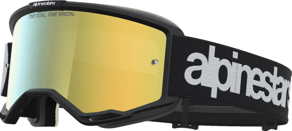 Alpinestars Goggle Vision 5 Hone BLK Blanc