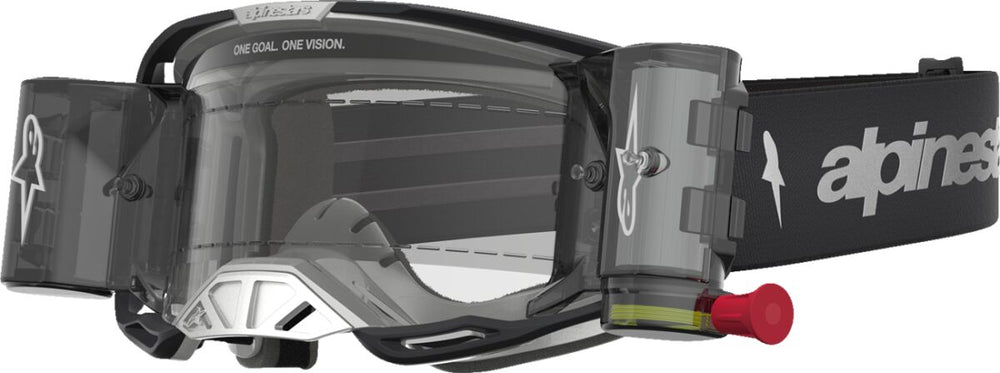 Masque cross Alpinestars Vision 8 Amber Roll Off — réf 26014151