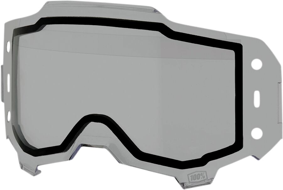 Accessoires de masque 100% Lens Armega Forecast Dual Pane — réf 26020934