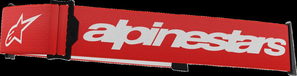 Alpinestars Sangle Goggle Supertech Red/wht