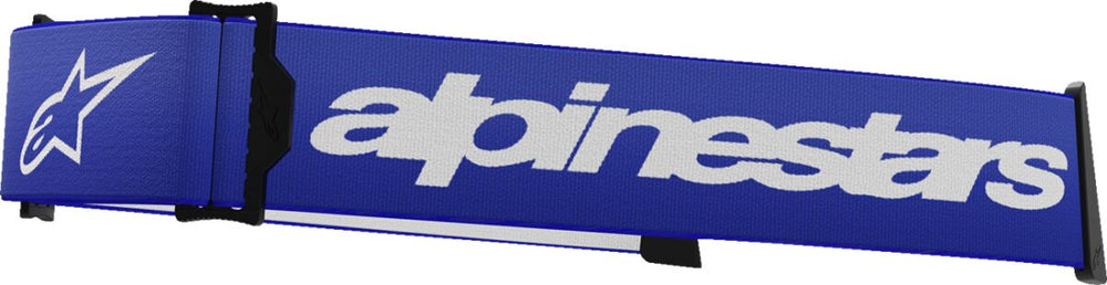 Accessoires de masque Alpinestars Sangle Supertech Blue/wt — réf 26021185