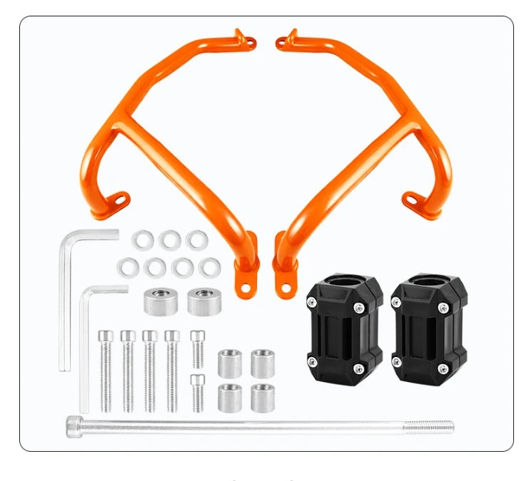 Moto accessoires highway pare-carter pare-chocs protège-moteur stunt cage protection pour KTM-DUKE390 DUKE250 protection moteur