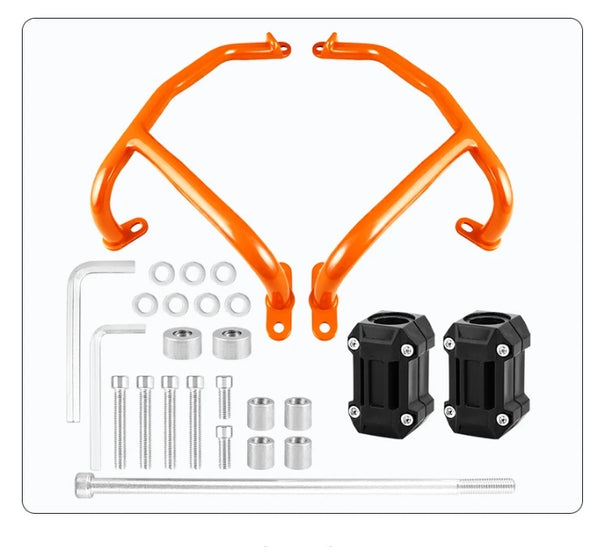 Moto accessoires highway pare-carter pare-chocs protège-moteur stunt cage protection pour KTM-DUKE390 DUKE250 protection moteur