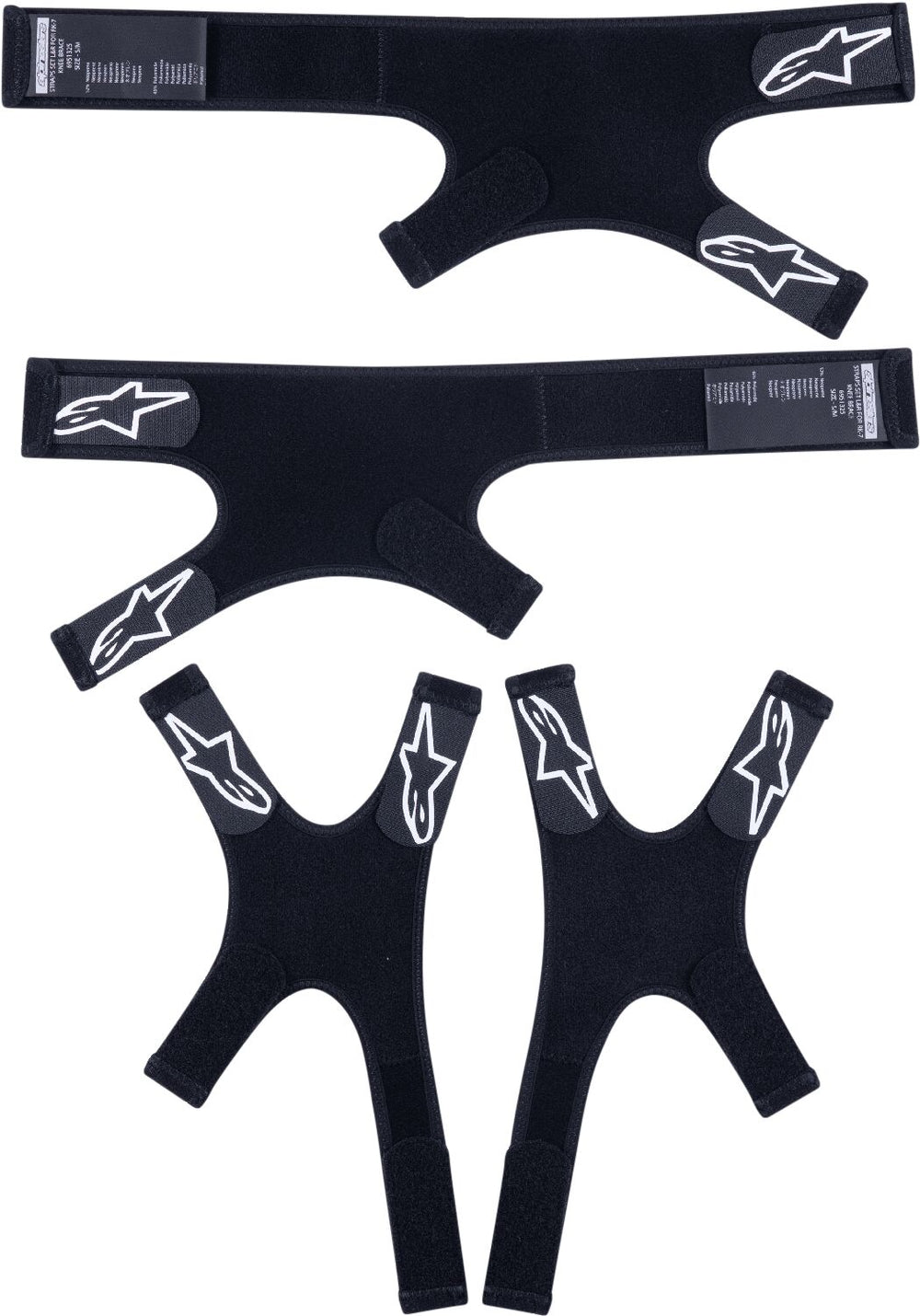 Genouillères Alpinestars Sangle Kit RK-7 S/M — réf 27040720