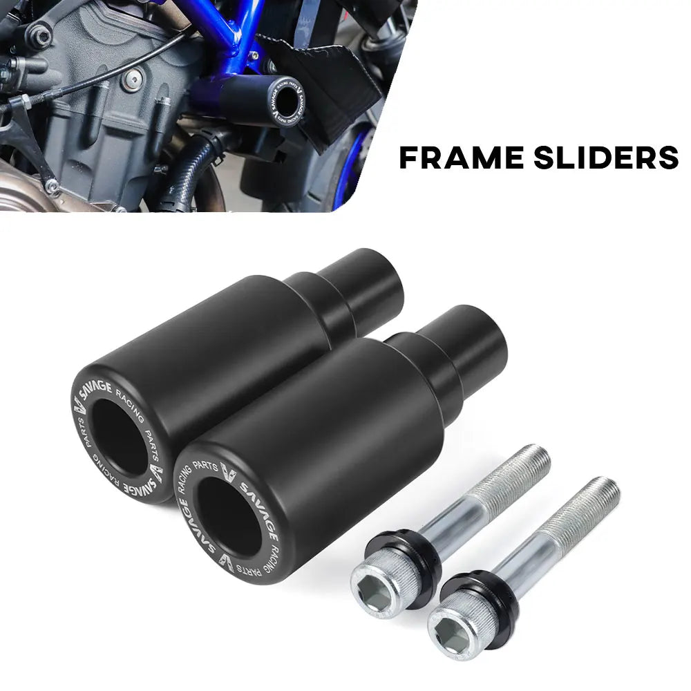 Avant axe fourche roue arrière bras oscillant protection sliders pour Yamaha MT-07 FZ-07 MT07 FZ07 FZ MT 07 2014-2024 carénage roulettes de protection