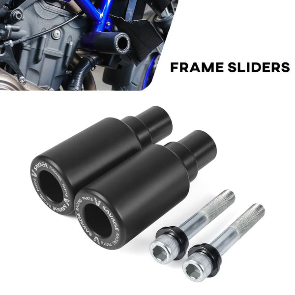 Avant axe fourche roue arrière bras oscillant protection sliders pour Yamaha MT-07 FZ-07 MT07 FZ07 FZ MT 07 2014-2024 carénage roulettes de protection