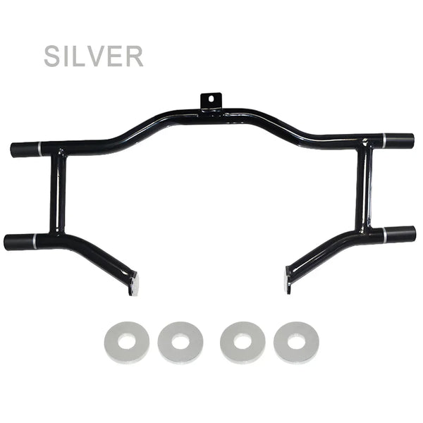 Avant moteur double protection Club style protection pare-carter pare-chocs avec coloré roue pour Harley Touring Road Street Glide 09-23